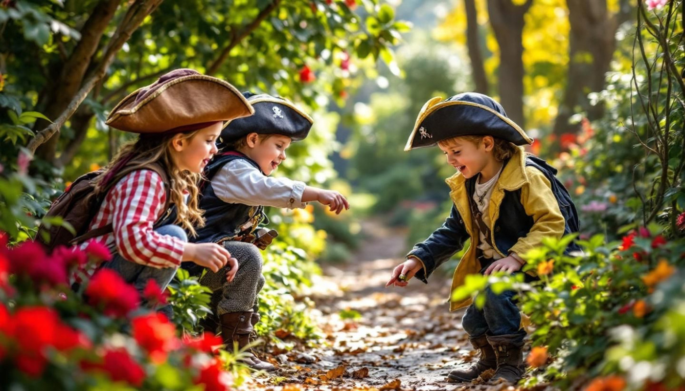 Comment organiser une chasse au trésor thématique pour enfants ?